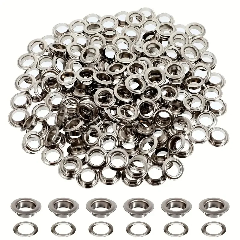 Linen Curtain Eyelet - 152pcs 6mm eyelets. For linen curtains,