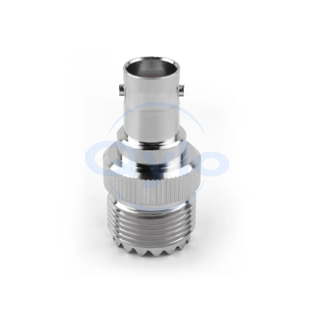 BNC Female to UHF Female Adapter BNC/UHF-KK High-Frequency Adapter Dual-Port Coaxial Connector