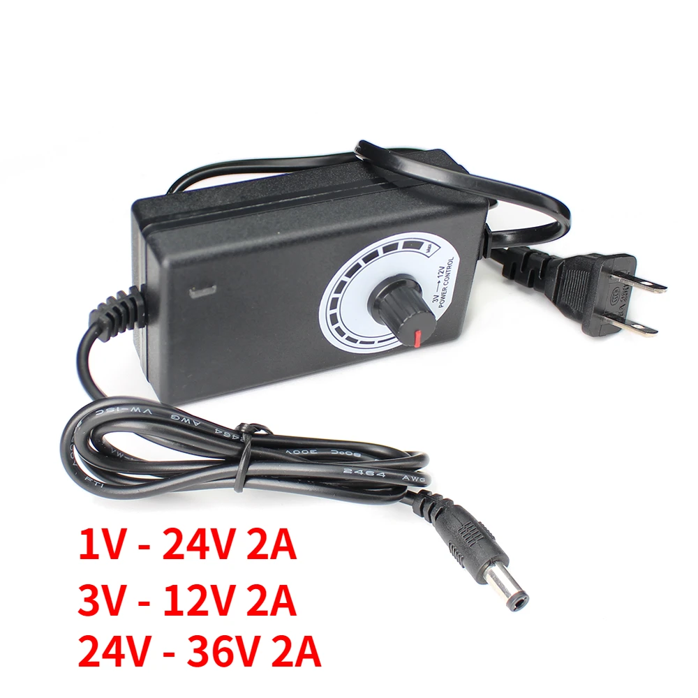 Transformador de Alimentação Ajustável, SMPS, AC DC, 3V, 5V, 9V, 12V, 24V, 1A, 2A, 220V a 9V, 12V, 24V, 36 V