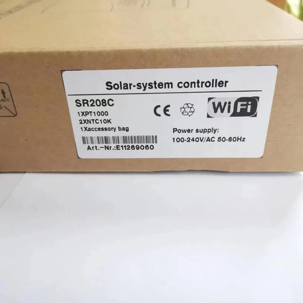 Imagem -06 - Split Solar Water Heater Controller Sr208c com Função Wifi