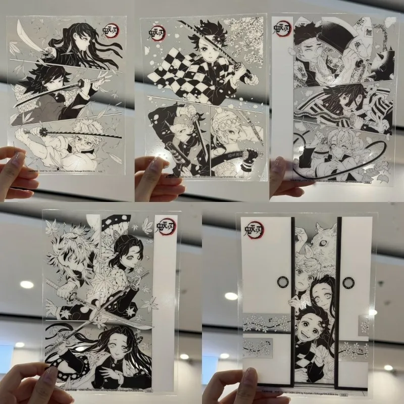 

Demon Slayer Acrylic Transparent Card Tokitou Muichirou Kamado Nezuko Anime Peripheral Ccartoon Creativity Take A Photo Ornament