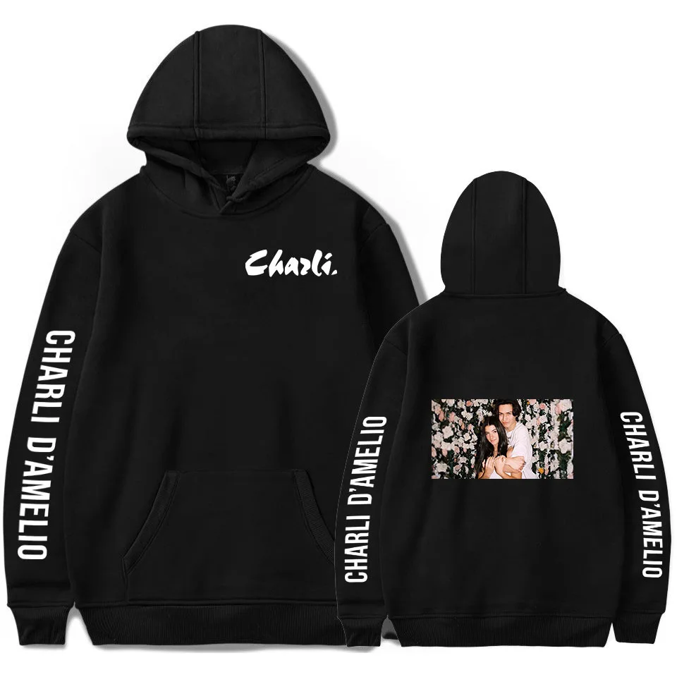 

The Hype House Hoodies Charli D'Amelio Sweatshirts Men/Womens Merch hoodie Unisex Harajuku ladies sudaderas Pullovers clothes