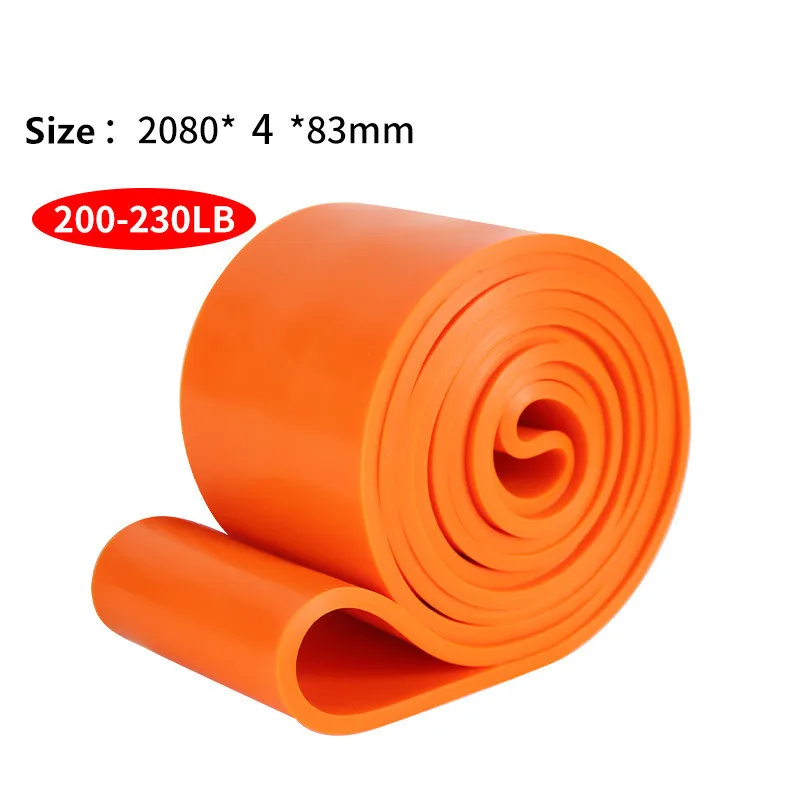 1 x TPE-Gummi-Widerstandsband 2080 x 4,5 mm, verschiedene Breiten von 13 mm bis 83 mm, Mehrstärken-Übungsbänder für Tischtennistraining – Detail 13