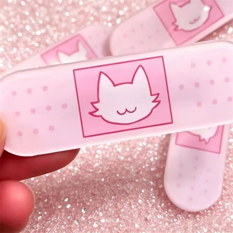 Game The Freak Circus Pierrot Cosplay Haarspange für Frauen, niedliche Katzen-Haarspange, Acryl-Haarspangen, Kawaii-Accessoires, täglicher Requisitenschmuck – Detail 2