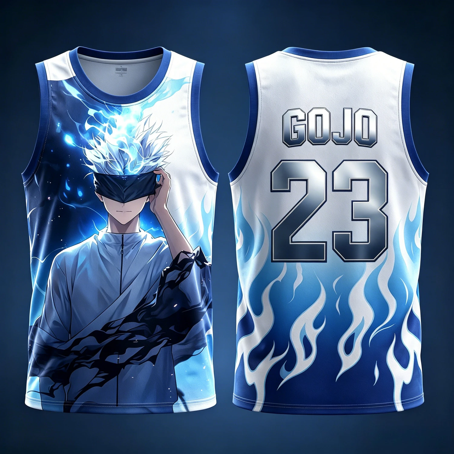 2026 Summer Jujutsu Kaisen Retro Cosplay Men's Outer Vest Oversize 3D Printed Sleeveless T-shirtFamily Unisex Children Sports
