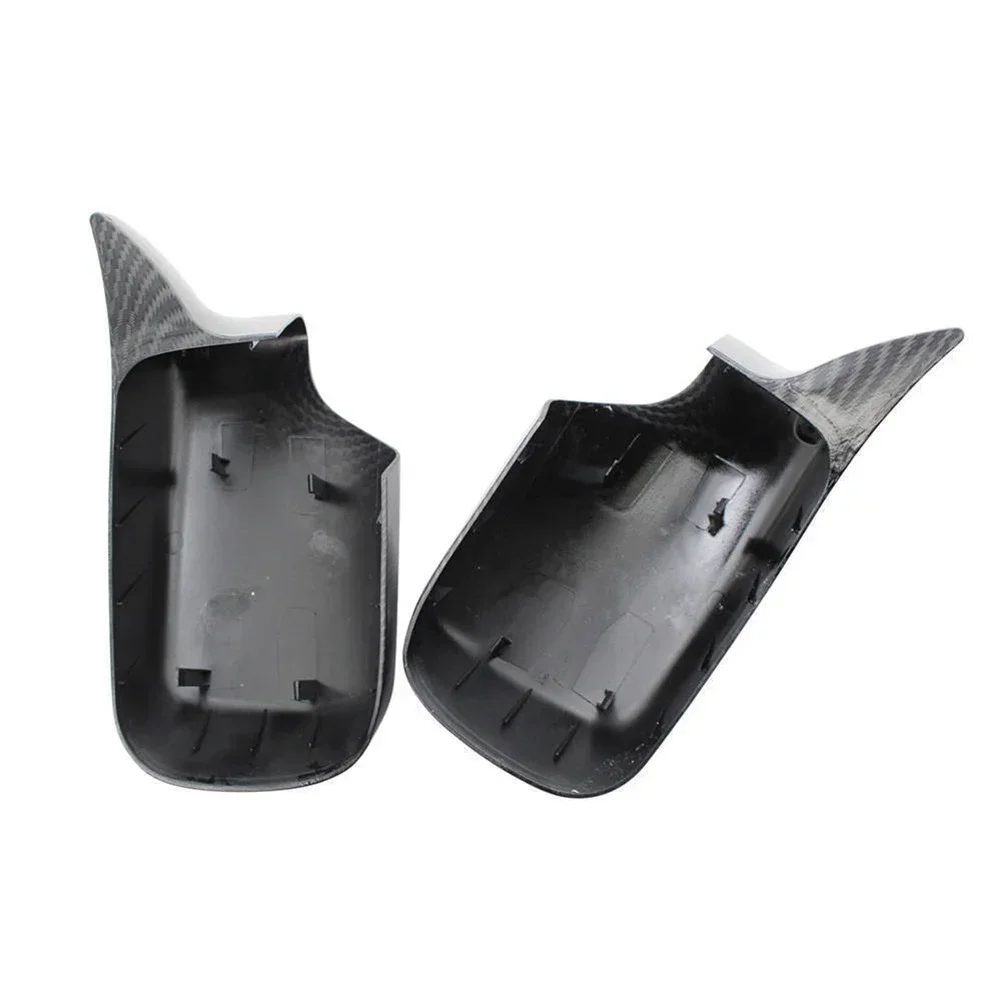 For BMW E46 Sedan For BMW 3 Series E46 Carbon Fiber Mirror Cover M Style Wing Mirror Cover For Car Exterior Upgrade