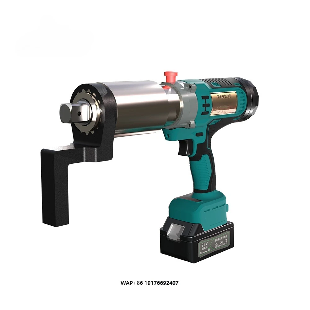 

Industrial 21V Brushless Motor Cordless Impact Torque Wrench with Built-In Sensor High Quality 1500-6000Nm Torque Range