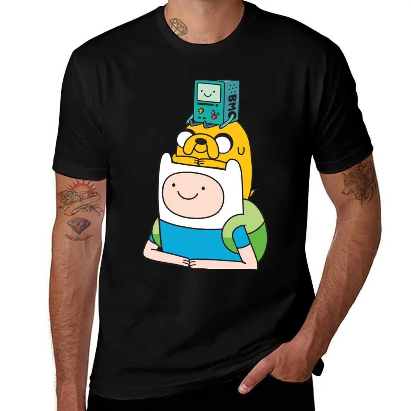 

Finn Jake BMO T-Shirt man t shirt heavy cotton t shirts for man graphic cars