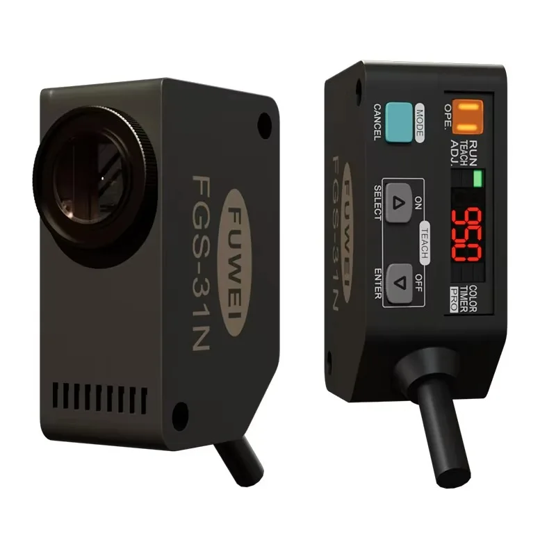 FGS-31N High Precision Optical Sensor Infrared Color Identification Label Photoelectric Switch Color Sensor