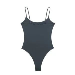 Women's vintage casual bodysuit, chic clothes, beach holidays, sweet, summer, cute, 2024 8 Main Sales Festival Looks Female - №5