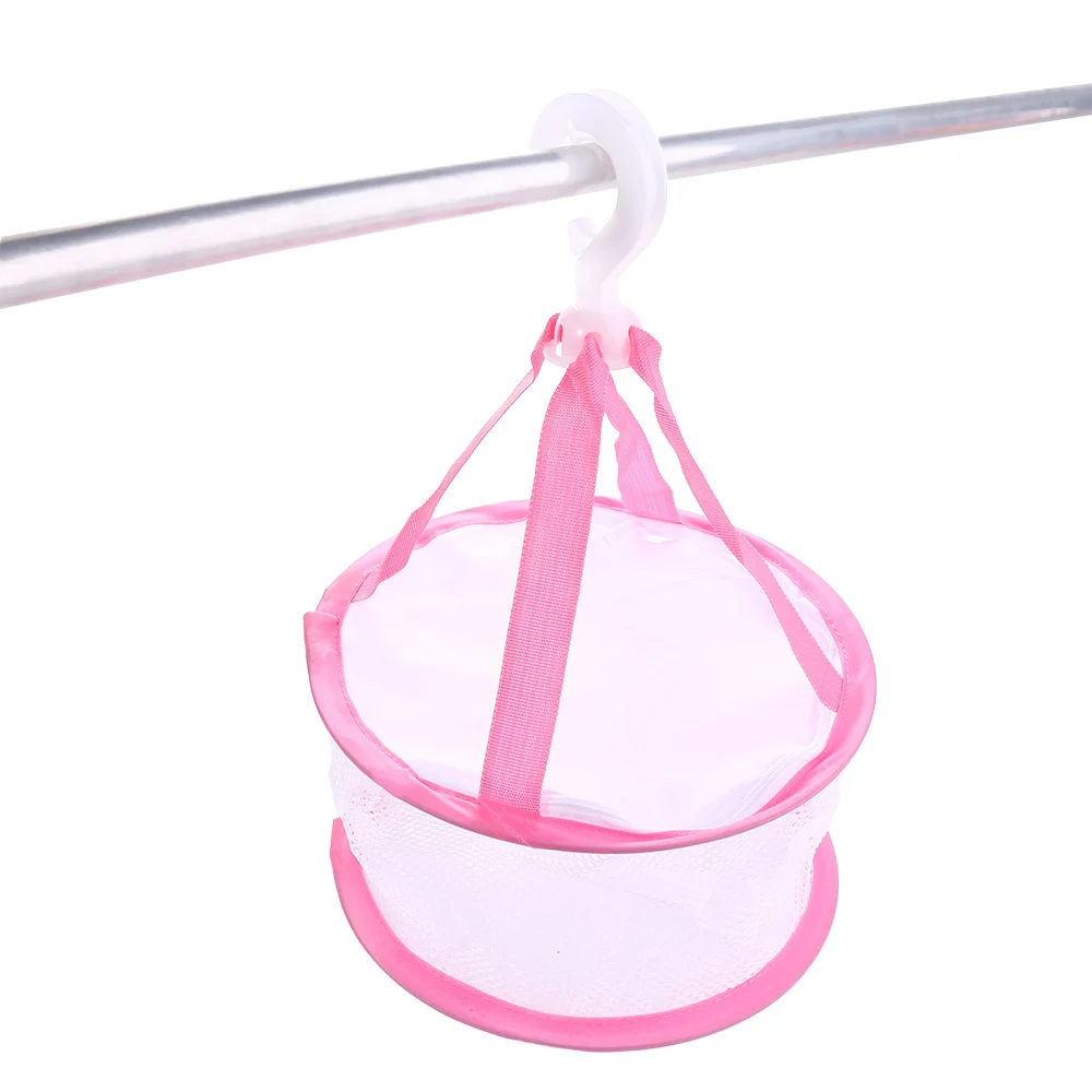 Rack Laundry Hanging Basket Makeup Tools Cleaning Mesh Rack Hanging Basket Makeup Puff Holder Beauty Egg Dryer Drying Net Bag