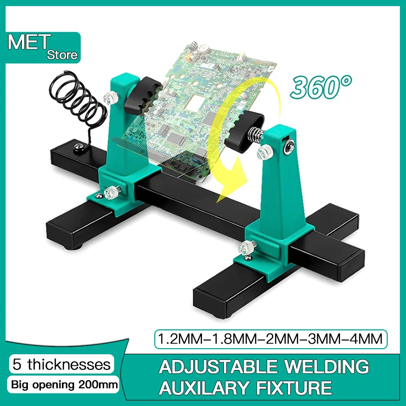 Placa de circuito ajustable para reparación de soldadura, accesorio de desmontaje, soporte de soldadura PCB, soporte de mantenimiento de placa base