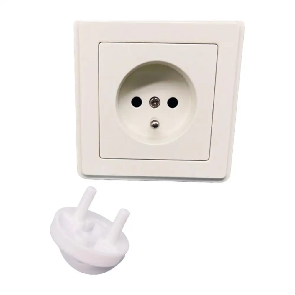 

Safety Plug Plug Protective Cover Two-hole Plug Protection Sleeve With Handle Kids Sockets Cover Plugs Socket Protection Cover