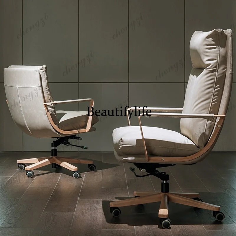 Lazy Computer Office Chair Cushion Playseat Nordic Rolling Office Chair Comfortable Playseat Sillas
