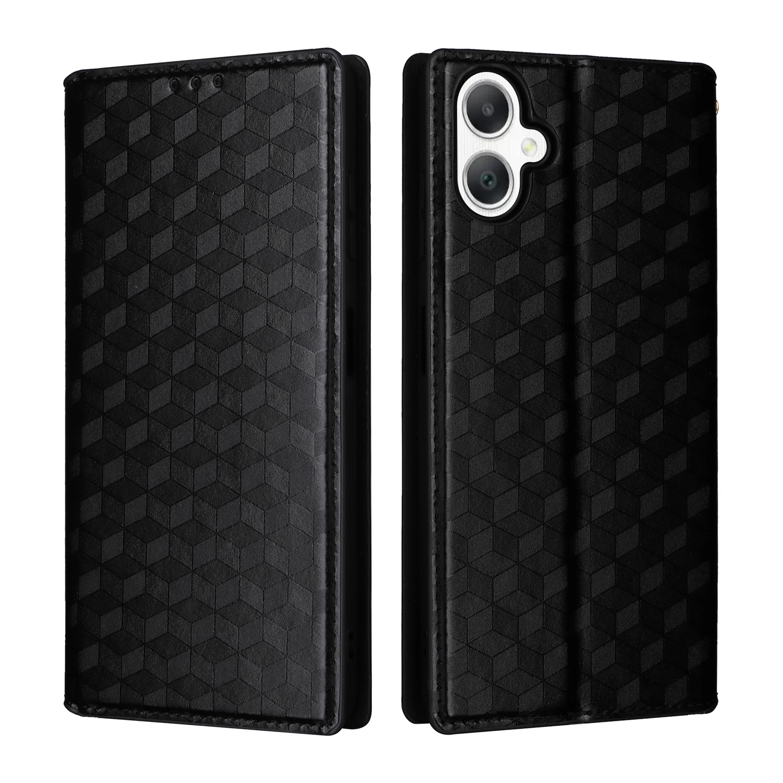 

Flip Leather Cover For Samsung Galaxy A06 A05s A05 A04e A04 Magnetic Skin Three Dimensional Pattern Card Slot Wallet Phone Case