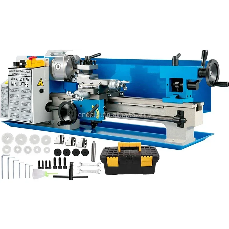 DAIXI mini lathe cj0618, home desktop machine can be DIY