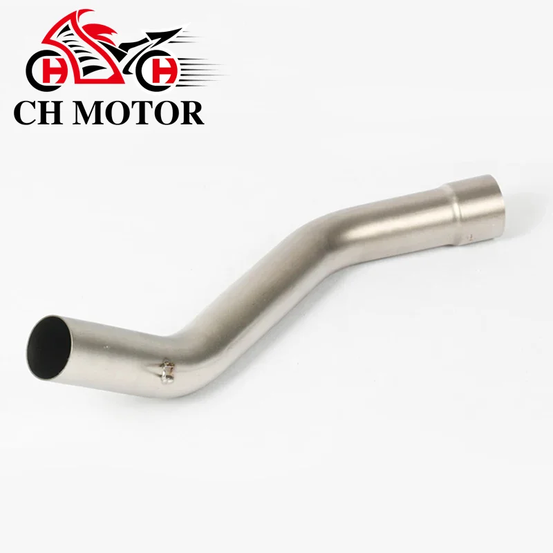 

Выхлопная система, среднее звено, труба из нержавеющей стали, 51 мм, соединительная трубка, без шнуровки мотоцикла для Kawasaki ZX10R 2008-2015
