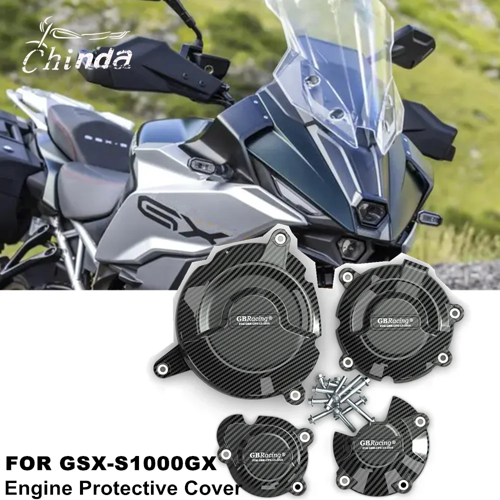 

Motorcycle Engine Cover Sets For Suzuki GSX-S1000GX GSX S1000GX GSX S1000 GX S1000GX 2024 2025 Bonnet Protector Engine Cover