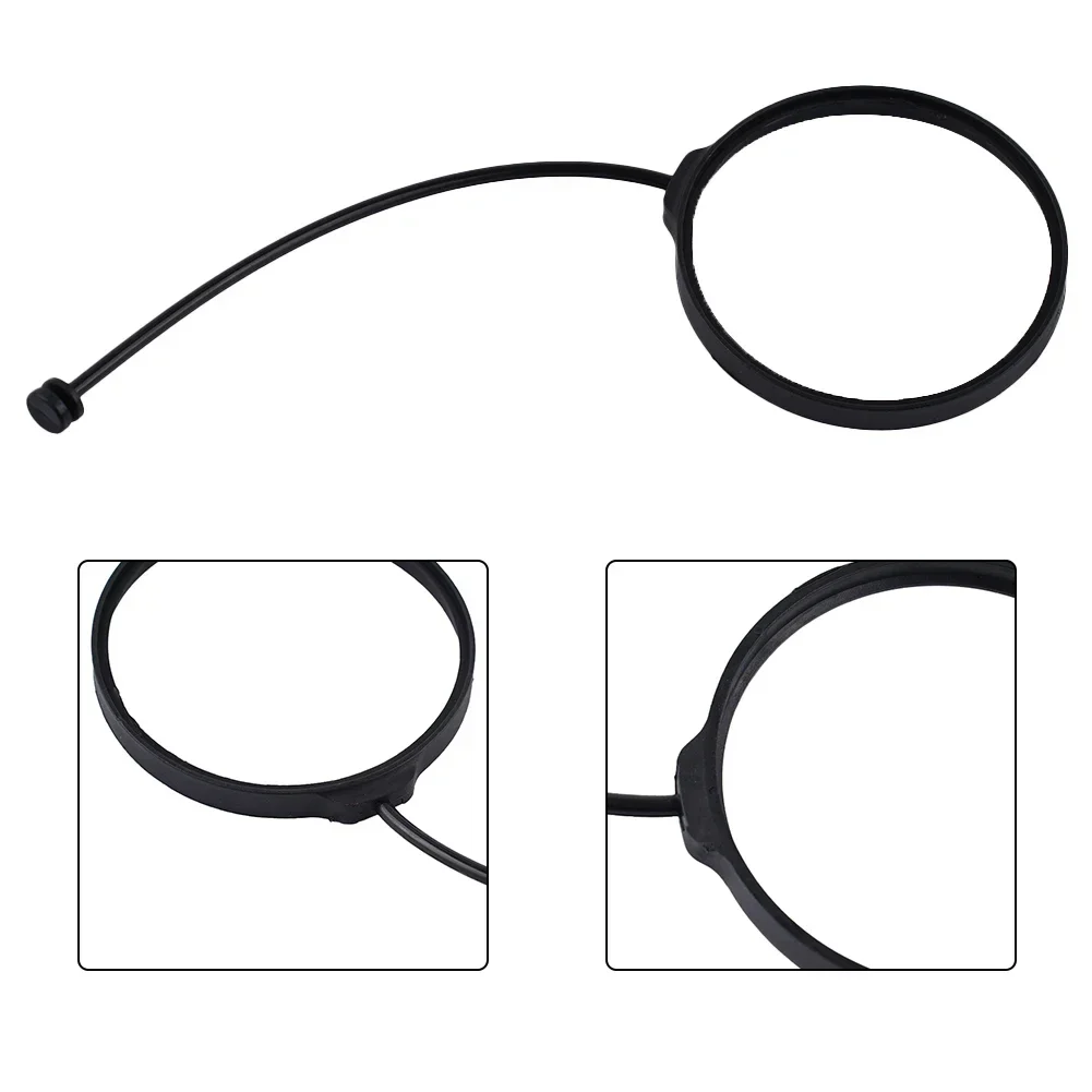 1pcs Useful Car Gas Tank Cap Band Fuel Gas Filler Tank Band Cord Tether Rings Connection Cable For BMW 1 3 5 Series Auto Parts