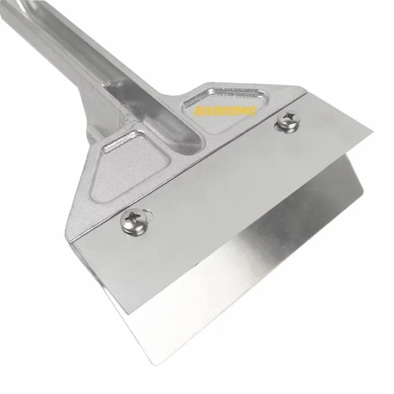 مكشطة شواء ألومنيوم شديدة التحمل مقاس 6 بوصات بتصميم تجاري جديد، شواية سهلة لمجموعة أدوات المطبخ في المطاعم