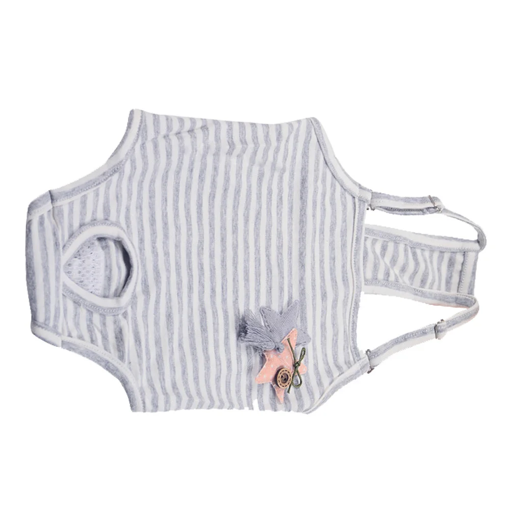 

Puppy Dog Diaper Sanitary Pantie Suspender Female Dog Period Pants Breathable Comfortable Pet Diaper Panties Pet Supply