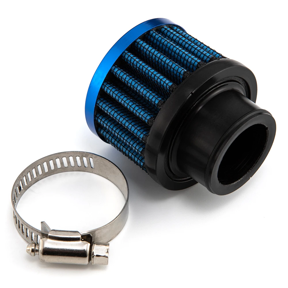 Universal 25mm Car Motor Cold Air Intake Filter Kit Vent Crankcase Breather Part Accessories