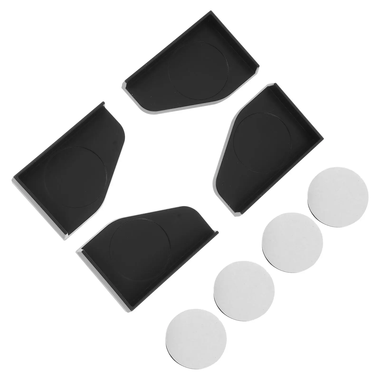 

4 Pcs Black Fish Tank Corner Guards Anti Collision Aquarium Base Protector Safe Easy Install Home Decor Pet SuppliesAquarium