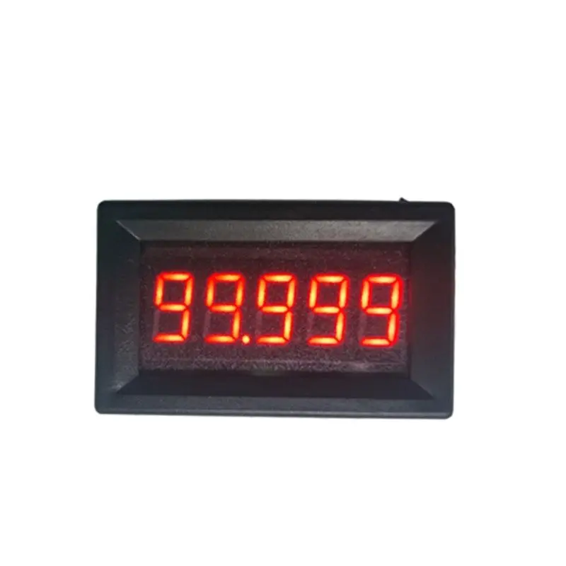 5-bit high precision precision DC digital display digital voltmeter head 0-99.999V(100V) online 485 communication