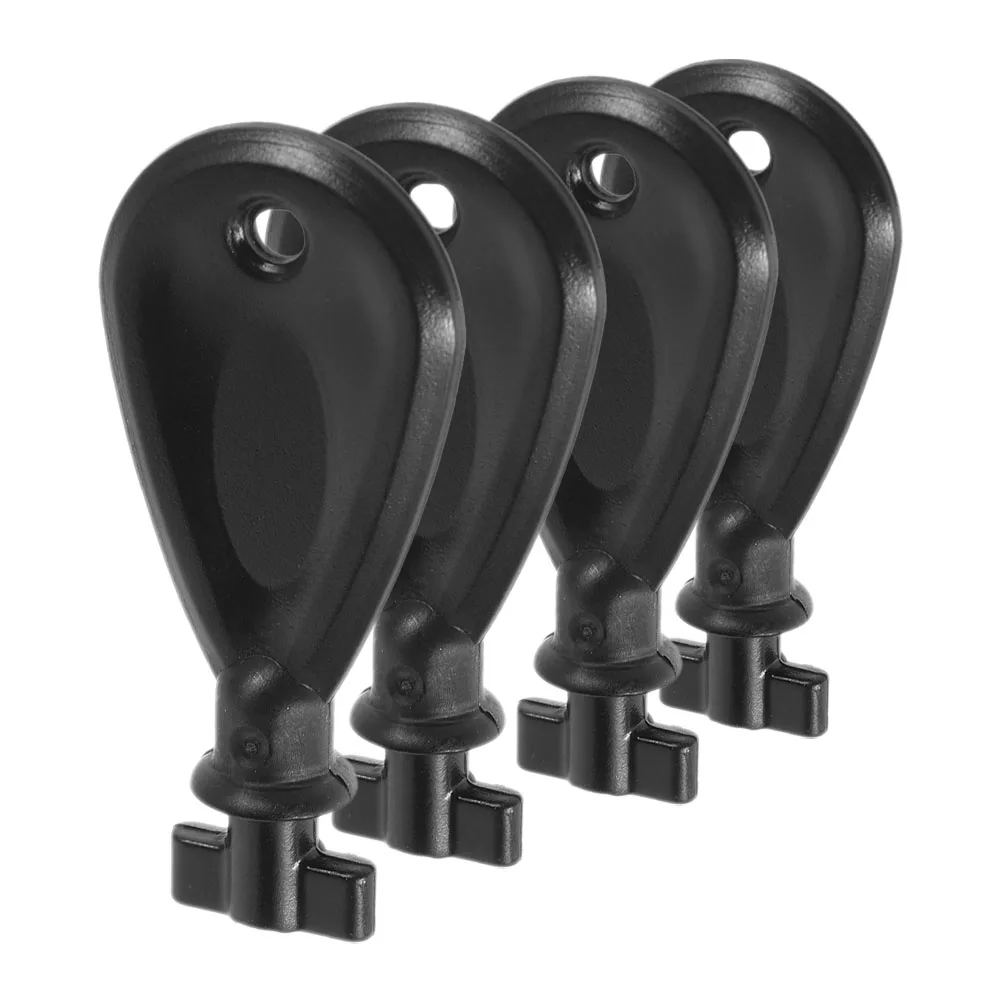 

4pcs Paper Dispenser Keys Tissue Universal Box Holder Security Lock Replacement Bathroom Building Soft Durable