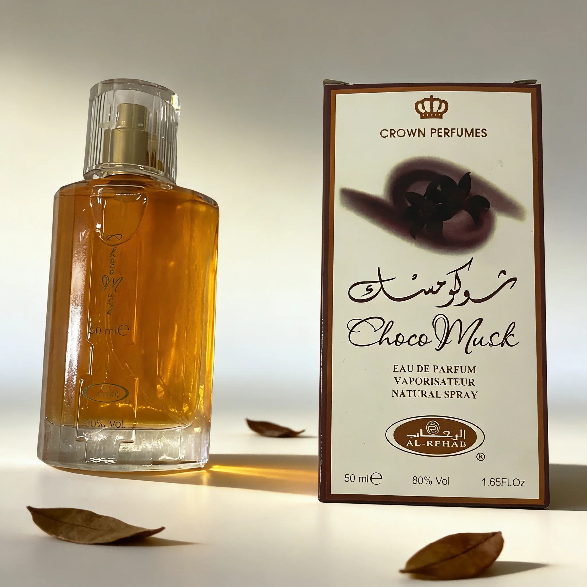 

Al Rehab Choco Musk Eau de Parfum 1.65oz, Unisex Perfume with Rich Chocolate & Warm Musk Scent, Long Lasting Natural Spray