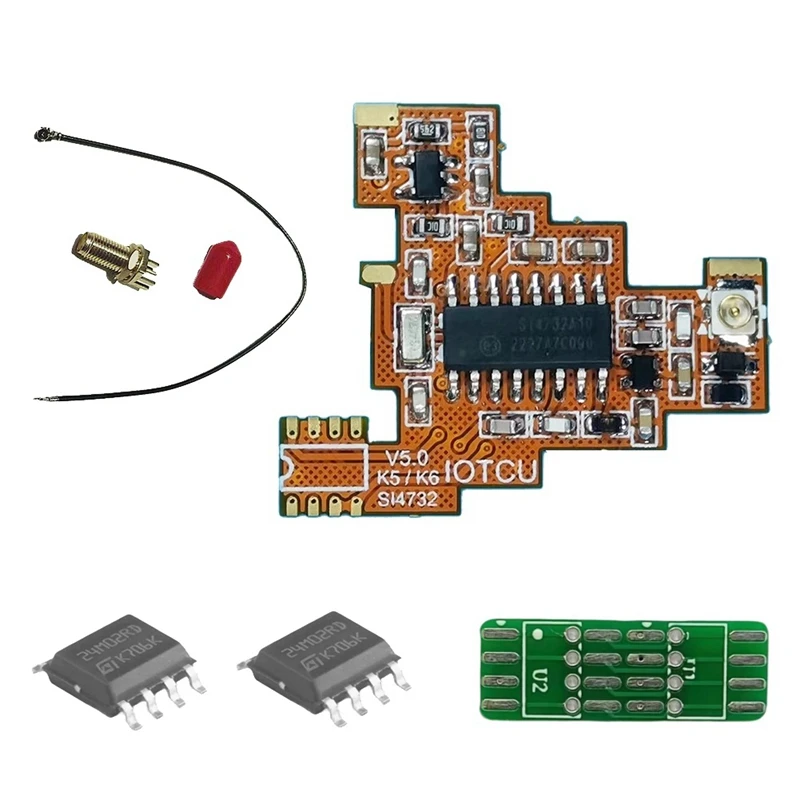 SI4732 V5.0 FPC Module+2X2M Chip Multi-System For Quansheng UVK5 UVK6 HF Shortwave Full Band/Single Sideband Reception