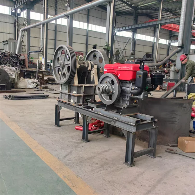 Mini Mobile Engine Motor Bearing Gearbox Jaw Crusher Machine High Capacity 3-9t/h AC/Diesel Gear Advanced Technology