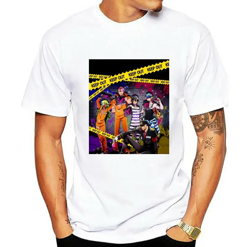 Nanbaka T Shirt Nanbaka Crew T-Shirt Cute Male Tee Shirt Cotton Short Sleeve Fashion Print 5x Tshirt