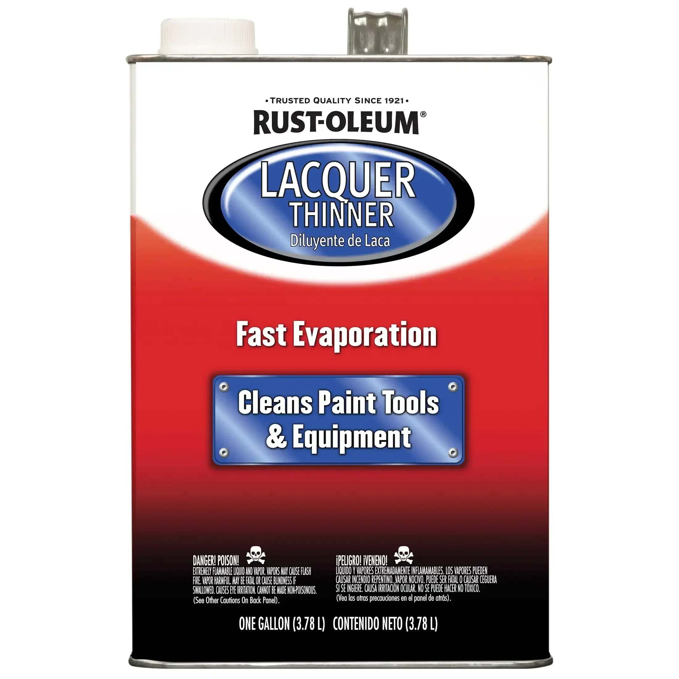 

Professional Automotive Lacquer Thinner Gallon, Low Odor & Fast Drying for a Clear Gloss Finish, Pro Use