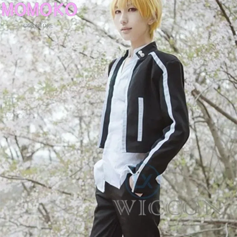 A888Anime Game Fate/stay Night Fate/Grand Order Gilgamesh Kostum Cosplay Wig Raja Girugamesshu Seragam Kasual Pria CarnivB666@！