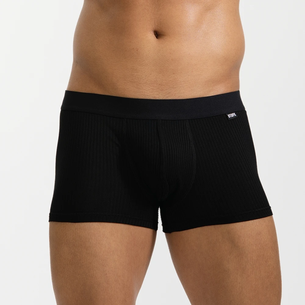 High Quality Boxer Shorts Underpants Man Fashion Soft Mens Boxers Panties U Convex Pouch Shorts Breathable Sexy Male Underwear