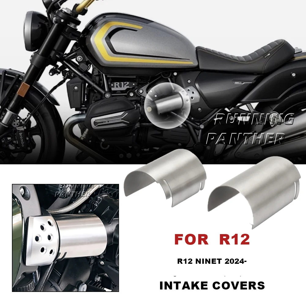 

Декоративная крышка воздухозаборника 2025 для BMW R 12 NineT Nine T R12 2024-аксессуары для мотоциклов, защита из нержавеющей стали