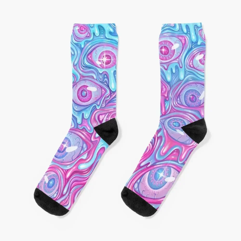 

Eyeball Pattern - Version 2 Socks sports stockings Sports Stockings man Boy Socks Women's