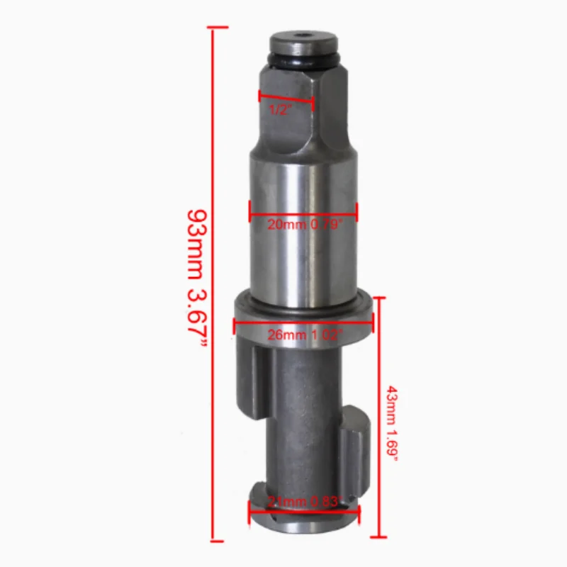 

Ingersoll Rand Pneumatic Wrench Ir 231b-A626 231c Wind Cannon Repair Parts Spindle 1/2 High Torque