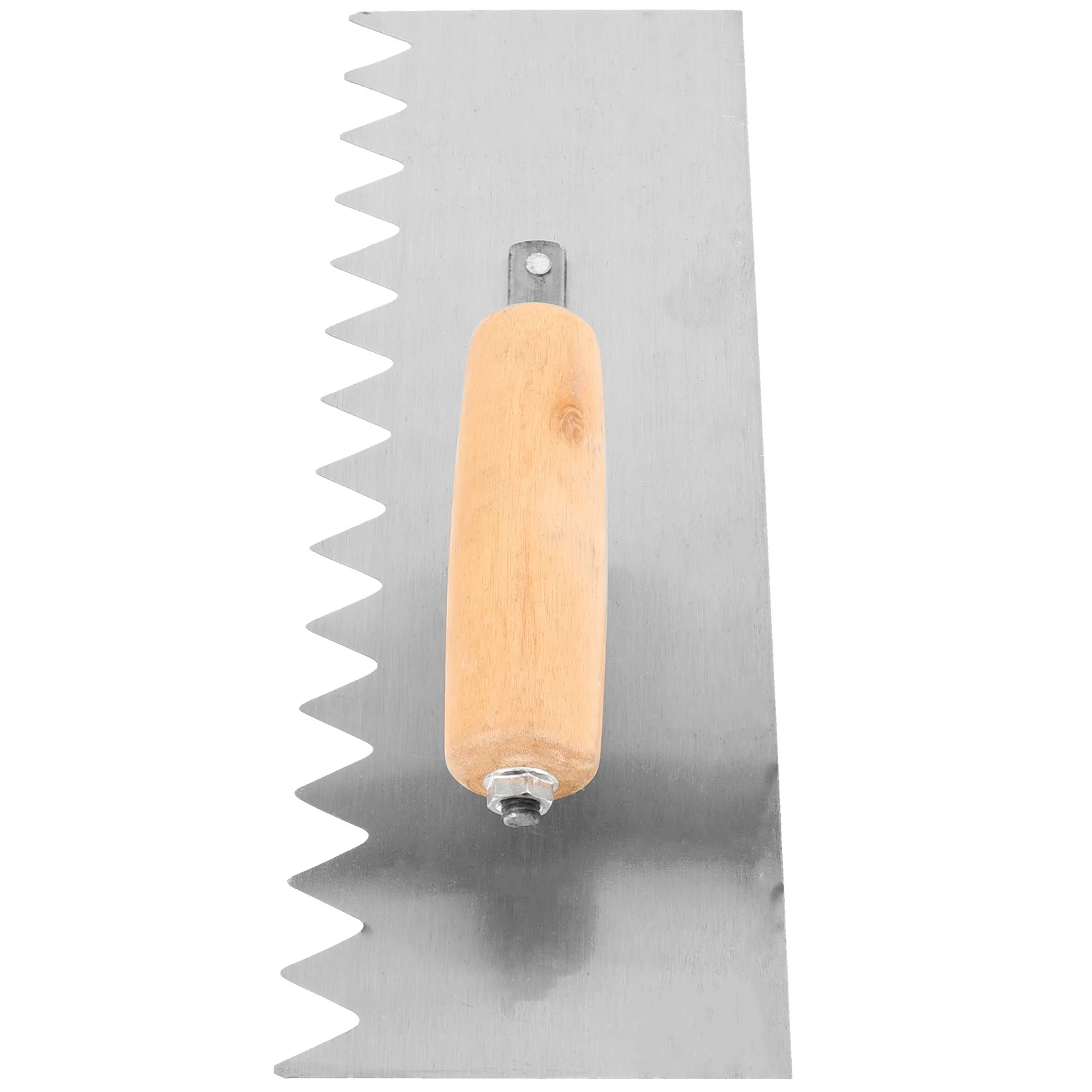

Concrete Trowel Masonry Trowel Heavy Duty Wood Handle Durable Drywall Tool for Cement Putty Oil Removal Scraper Tool