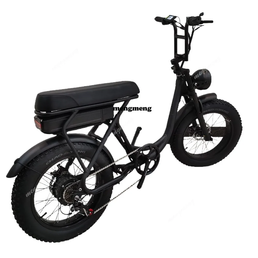 Electric bicycle 16 inch dual motor assisted electric bicycle mountain  vehicle variable speed