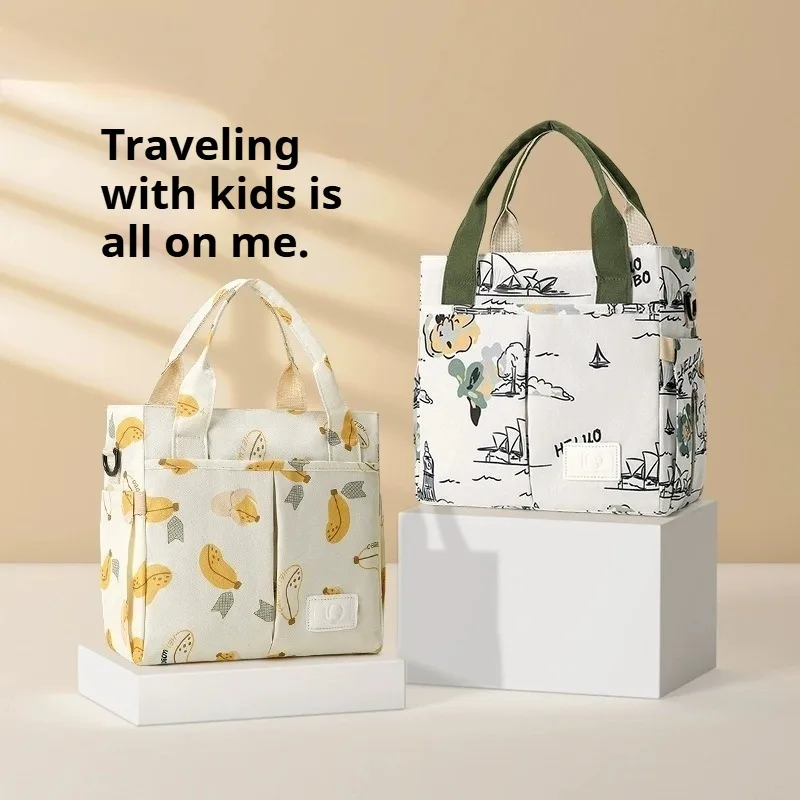 حقيبة يد للأمهات لتنظيم الطفل، حقيبة يد كبيرة للأم، حقيبة كتف للنساء، حقيبة كروس للمستشفى والسفر للأم والطفل