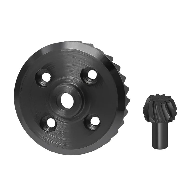 1 PCS 30T/10T Steel Differential Drive Gear + Helical Bevel Gear Black Metal For MJX Hyper Go 14210 14209 16207 16208 RC Part