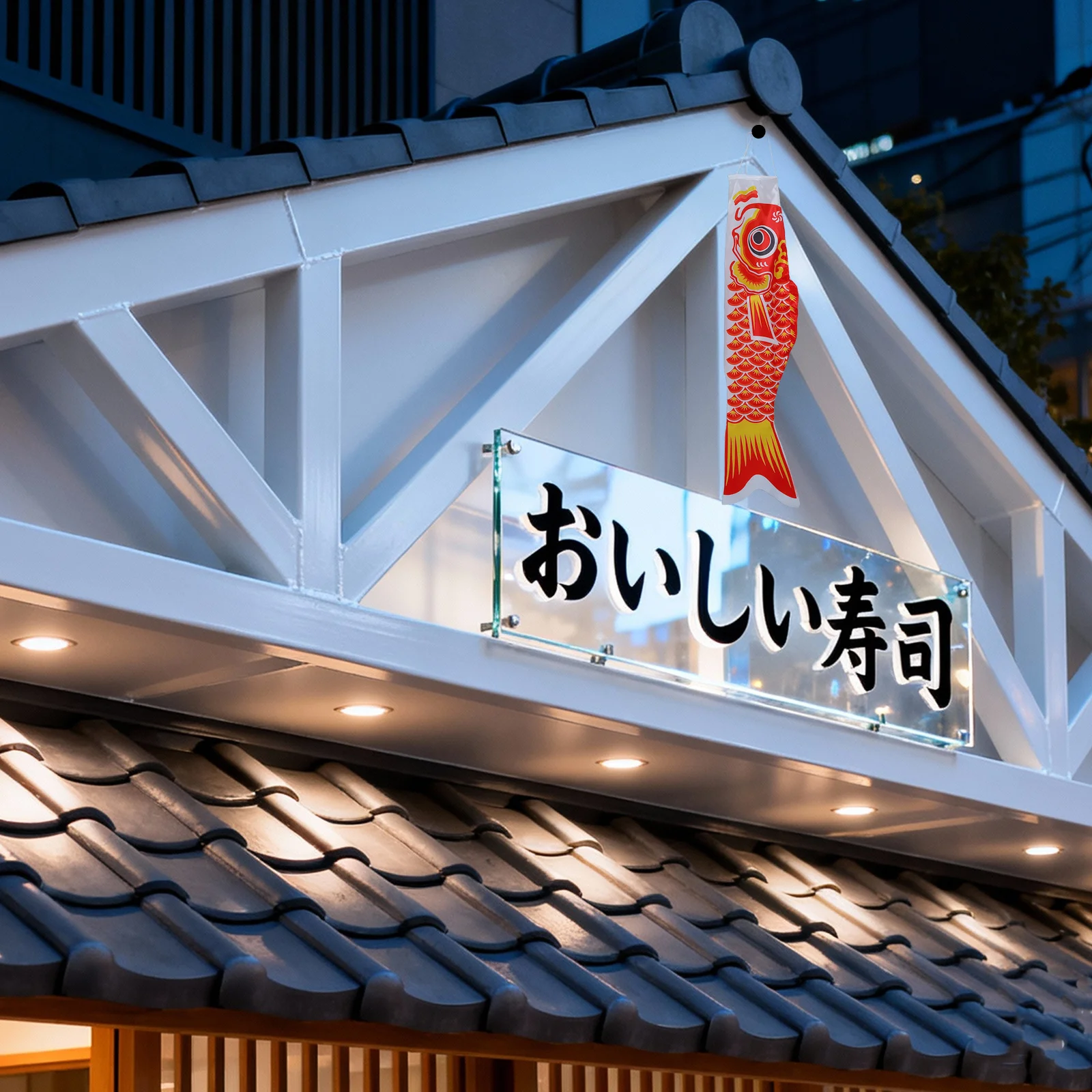 اليابانية الكارب Windsock الأسماك العلم طائرة ورقية 100 سنتيمتر الملونة معلقة Windsocks حديقة السوشي متجر ديكور في الهواء الطلق Windsock أعلام