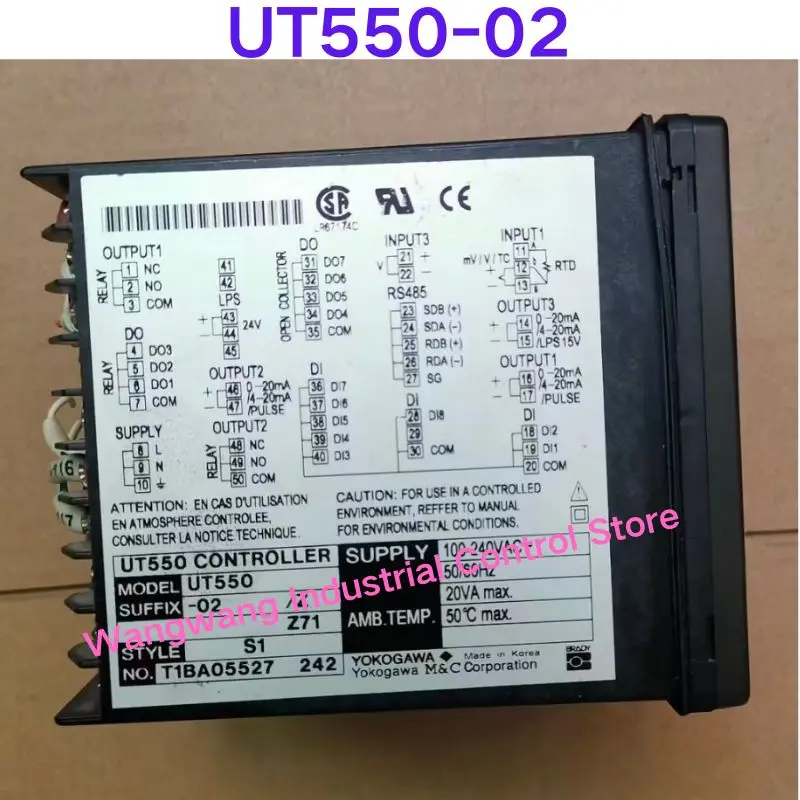 Second-hand test OK ,Temperature controller UT550-02