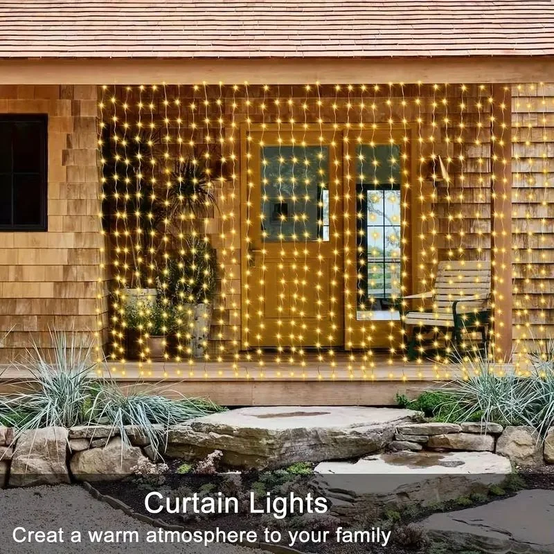Led Curtain Solar S… - image
