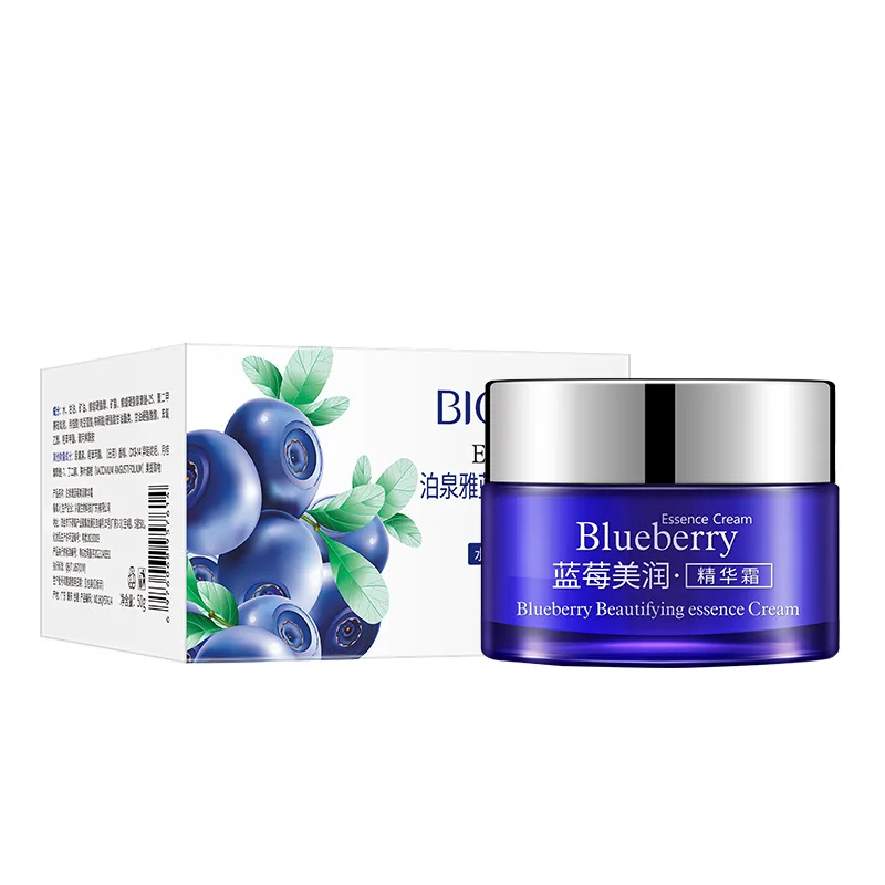 

BIOAQUA Blueberry Face Cream Essence Whitening Cream Moisturizing Snail Cream Deep Hydrating Anti Wrinkle Face Serum Skin Care