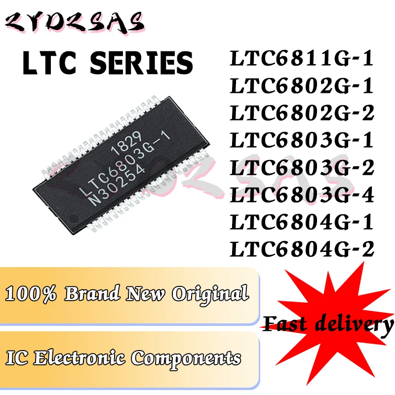 LTC6811G-1 LTC6802G-1 LTC6802G-2 LTC6803G-1 LTC6803G-2 LTC6803G-4 LTC6804G-1 LTC6804G-2  LTC6811G LTC6802G LTC6803G LTC6804G