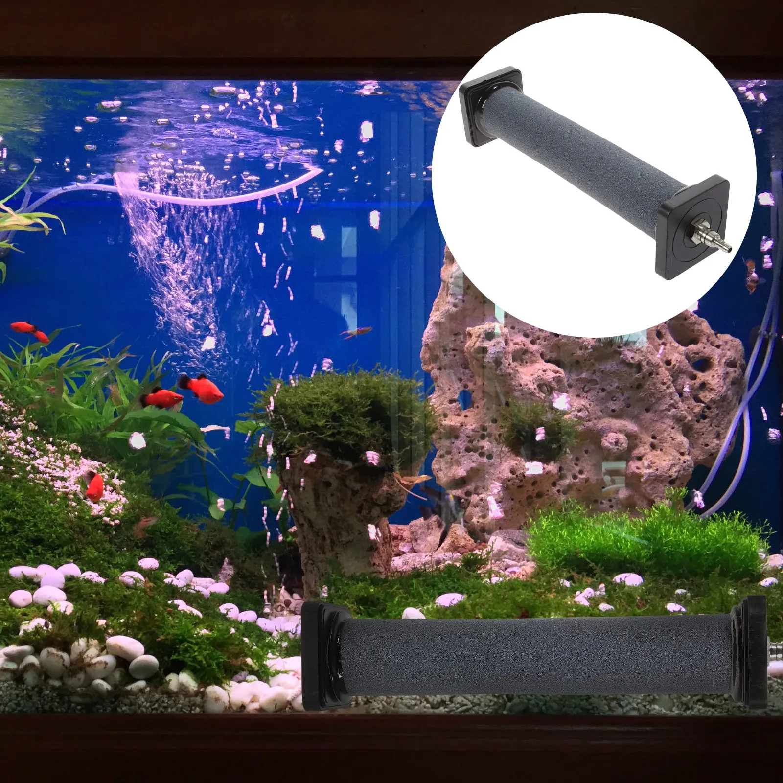 

Oxygen Stone Column For Aquarium Air Pump Small Bubble Diffuser For Fish Tank Pond Hydroponic System Air Stone Aquarium