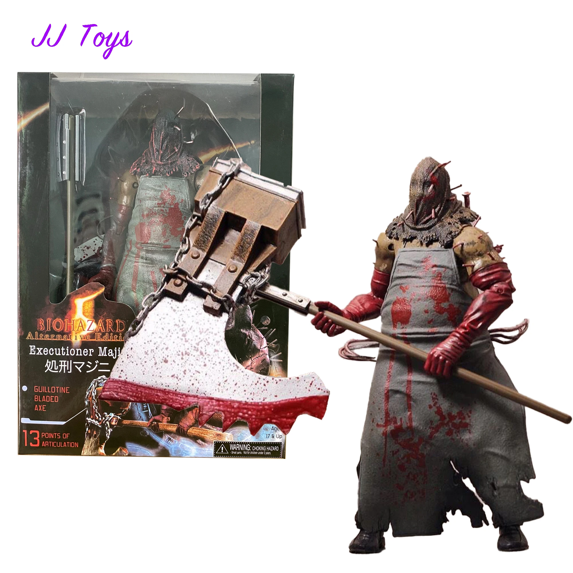 

18cm Halloween Gift Resident Evil 4 Game Figures Verdugo U-III Action Figure Statue Model Doll Collection Toys Gifts